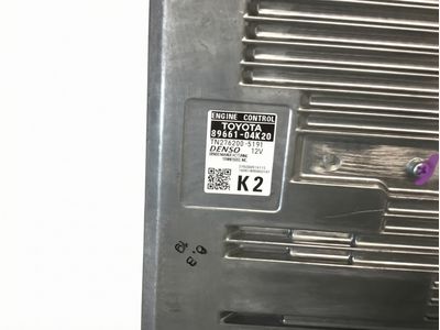 89661-04K20 Toyota Computer, Engine Control Product Photo 4 of 4