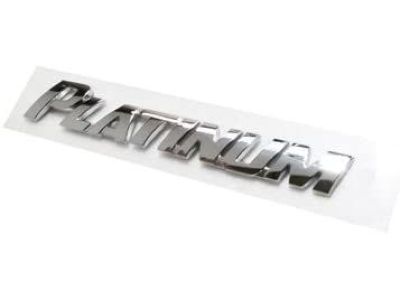 Toyota 75442-0C020 Nameplate, Rear