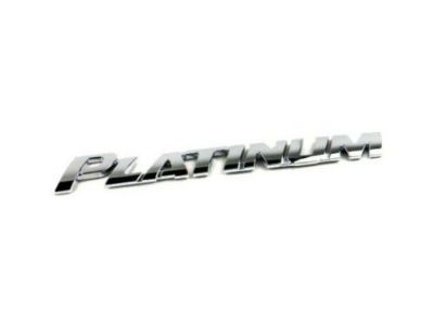 Toyota 75442-0C020 Nameplate, Rear