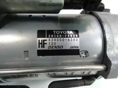 28100-F4020 Toyota Starter Product Photo 3 of 4