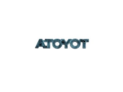 75441-03010 Toyota Plate, Rear Name Product Photo 1 of 1