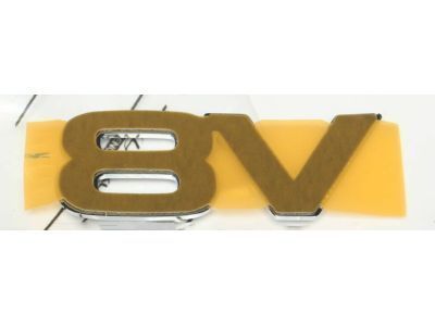 Toyota 75445-60010 Plate, Back Door Name, Rear
