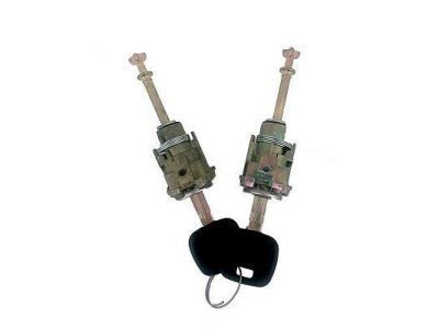 Toyota 69052-52040 Cylinder & Key Set,  Door Lock,  LH