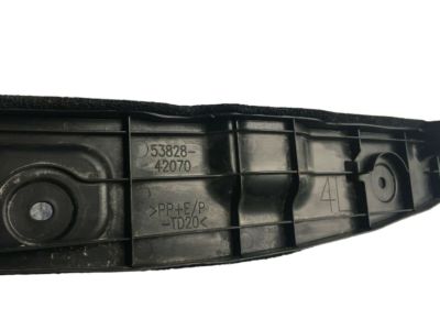 Toyota 53828-42070 Protector,  Front Fender Side Panel,  LH