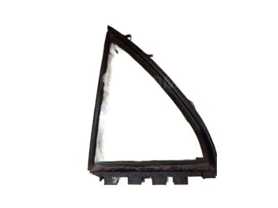 Toyota 68189-12280 Weatherstrip,  Rear Door Quarter Window,  LH