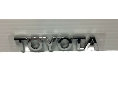 Toyota 75444-0C010 Nameplate, Rear