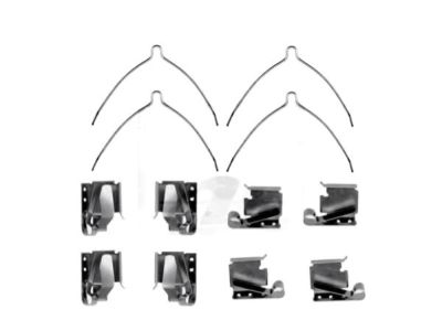 Toyota 04947-42010 Fitting Kit,  Disc Brake,  Front