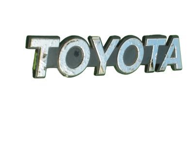 75441-12350 Toyota Plate, Rear Name Product Photo 2 of 4