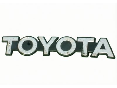 75441-12350 Toyota Plate, Rear Name Product Photo 4 of 4