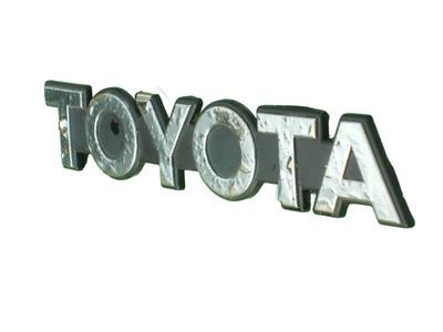 75441-12350 Toyota Plate, Rear Name Product Photo 1 of 4