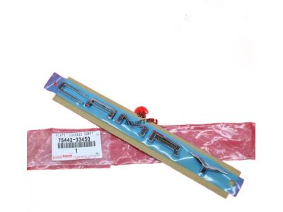 Toyota 75442-33450 Plate, Luggage Compartment Door Name
