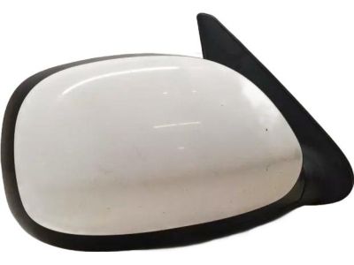Toyota 87910-0C070-A0 Mirror Assembly, Outer Rear View, Passenger Side, White