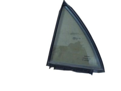 Toyota 68124-12800 Glass,  Rear Door Quarter Window,  LH