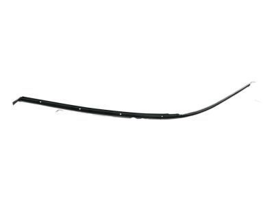 Toyota 75534-60021 Windshield Trim, Outside Driver Side