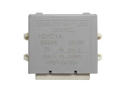 Toyota 85933-35160 Computer, Shift Lock Control