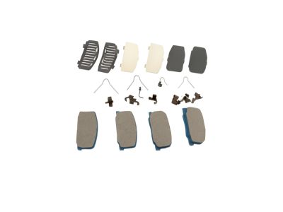 Toyota 04491-20860 Pad Kit, Disc Brake, Front