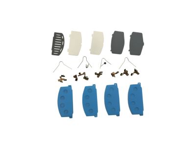 Toyota 04491-20860 Pad Kit, Disc Brake, Front Toyota 04491-20860 Pad Kit, Disc Brake, Front
