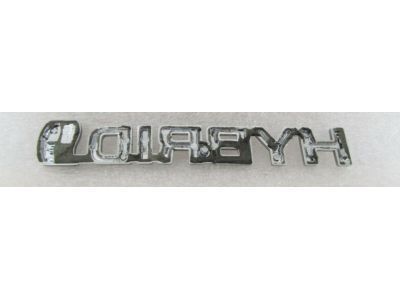 Toyota 75374-47040 Emblem,  Side Panel