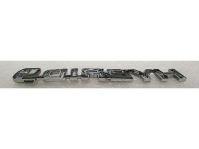 Toyota 75374-47040 Emblem,  Side Panel