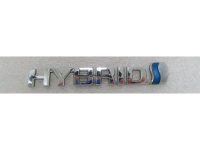 Toyota 75374-47040 Emblem,  Side Panel