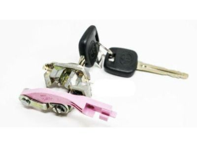 Toyota 69052-42120 Cylinder & Key Set,  Door Lock,  LH