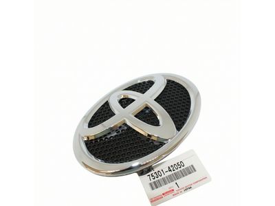 75301-42050 Toyota Emblem Sub-Assembly, Front Bumper Product Photo 4 of 4