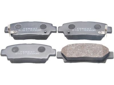 Toyota 04466-07010 Pad Kit,  Disc Brake,  Rear