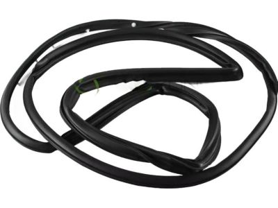 Toyota 67872-60040 Weatherstrip, Rear Door, Driver Side