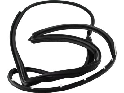 Toyota 67872-60040 Weatherstrip, Rear Door, Driver Side