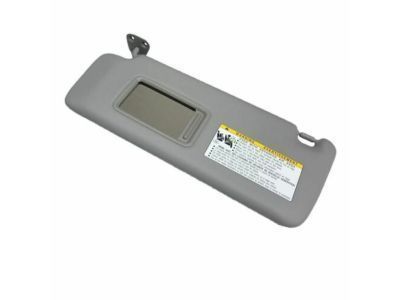 Toyota 74320-48260-B0 Sunvisor, Gray, Driver Side