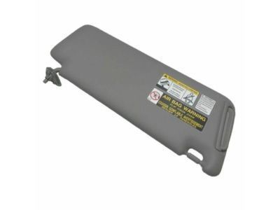 Toyota 74320-48260-B0 Sunvisor, Gray, Driver Side