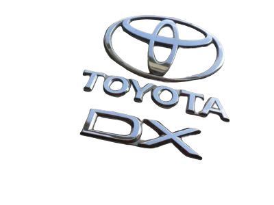 Toyota 75444-12550 Plate,  Luggage Compartment Door,  NO.4