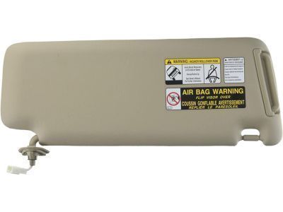 Toyota 74320-48270-A0 Sunvisor, Driver Side