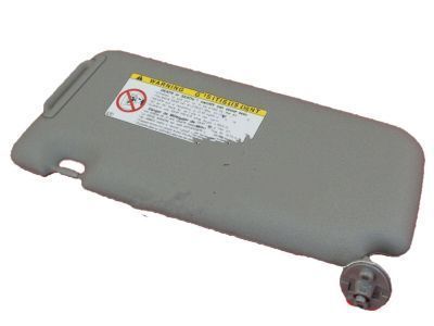 Toyota 74310-42370-B0 Sunvisor, Gray, Passenger Side