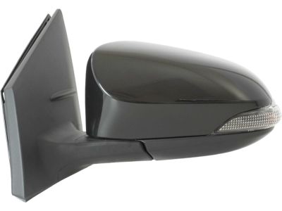 Toyota 87940-02F50-C0 Mirror Assembly, Outer Rear View, Driver Side, Black