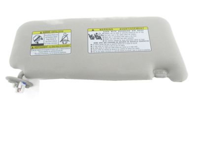 Toyota 74320-73010-B0 Sunvisor, Gray, Driver Side