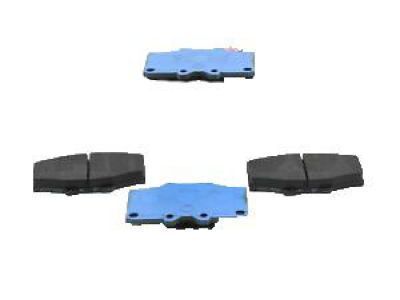 Toyota 04465-35170 Pad Kit, Disc Brake, Front