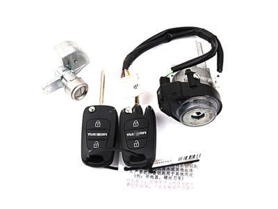 Toyota 69051-35040 Cylinder & Key Set, Door Lock, Passenger Side