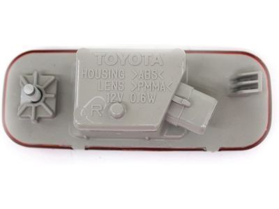 Toyota 81750-52010 Side Marker Lamp, Passenger Side