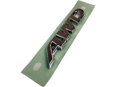 Toyota 75444-42140 Plate, Back Door Name