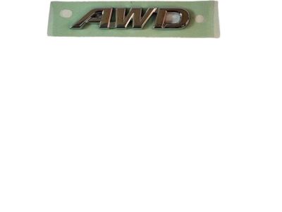 Toyota 75444-42140 Plate, Back Door Name