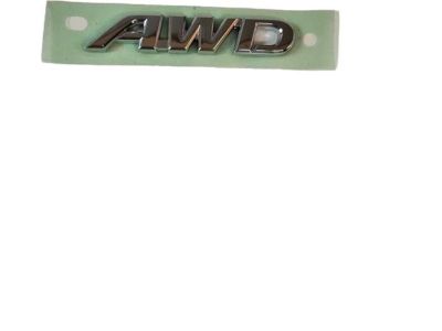 Toyota 75444-42140 Plate, Back Door Name