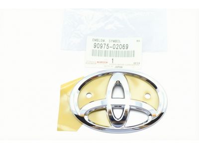 90975-02069 Toyota Emblem, Radiator Grille (Or Front Panel) Product Photo 3 of 4