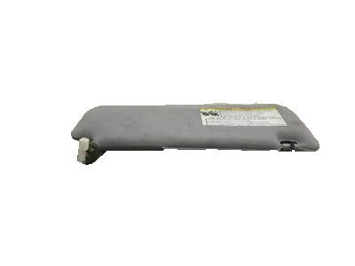 Toyota 74320-47160-B0 Sunvisor, Gray, Driver Side