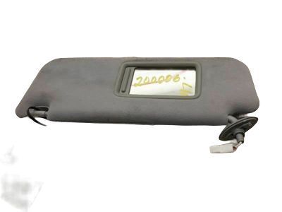Toyota 74320-47160-B0 Sunvisor, Gray, Driver Side