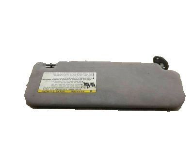 Toyota 74320-47160-B0 Sunvisor, Gray, Driver Side