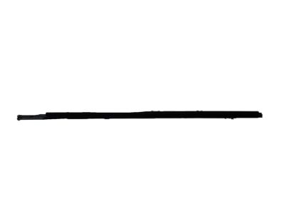 Toyota 75710-F4010 Belt Molding, Black, Passenger Side