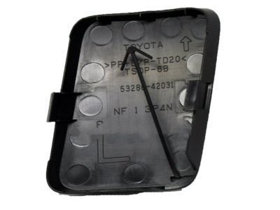 Toyota 53286-42901 Cover,  Front Bumper Arm Hole,  LH