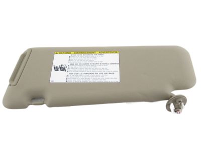 Toyota 74310-48530-E0 Sunvisor, Sand, Passenger Side