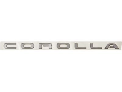 2002 Toyota Corolla Emblem - 75442-02020